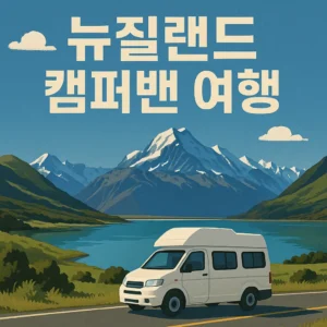 뉴질랜드 캠퍼밴 여행 정사각형 썸네일