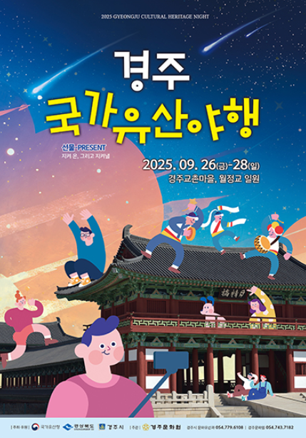 2025 경주국가유산야행 포스터