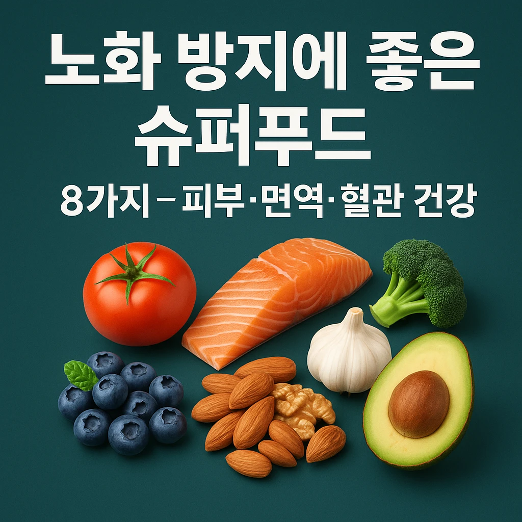 노화 방제 좋은 슈퍼푸드