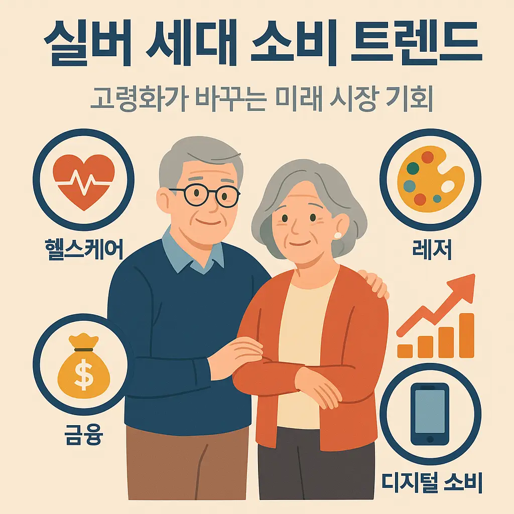 실버 세대 소비 트렌드 – 고령화 사회의 시장 기회